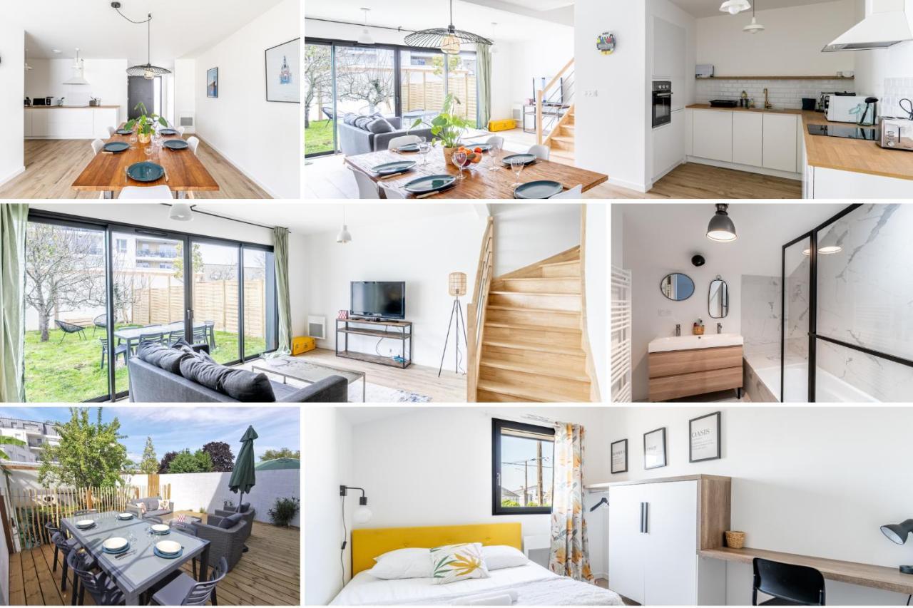 Maison Avec Jardin 15 Min Hyper Centre Nantes - Petit Beurre Orvault Exteriör bild